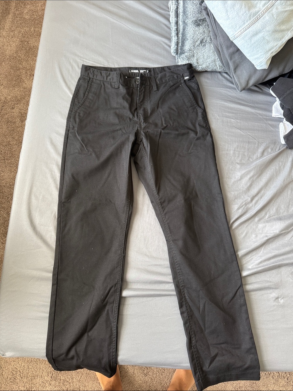 Vans Men's Black Chino Pants
